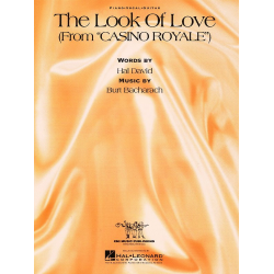 The Look of Love : Einzelausgabe -Burt Bacharach