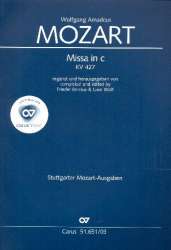 Messe c-Moll KV427 (Klavierauszug) -Wolfgang Amadeus Mozart / Arr.Frieder Bernius