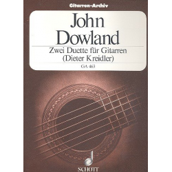 2 Duette : für 2 Gitarren - John Dowland