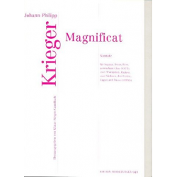Magnificat : für SATB, gem Chor - Johann Philipp Krieger