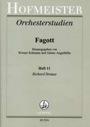 Orchesterstudien Fagott Band 11 - Richard Strauss