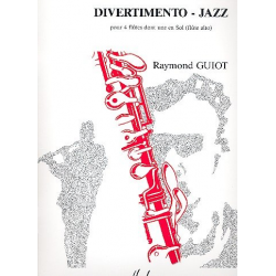 Divertimento-Jazz : pour 4 flûtes - Raymond Guiot