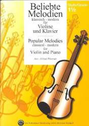 Beliebte Melodien Band 2 - Soloausgabe Violine und Klavier - Diverse / Arr. Alfred Pfortner