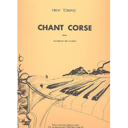 Chant corse : pour - Henri Tomasi