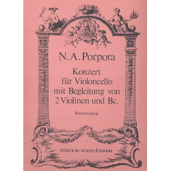 Konzert a-Moll : für Violoncello, - Nicola Antonio Porpora