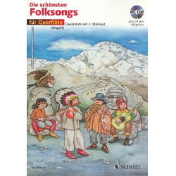 Die schönsten Folksongs (+CD) - Diverse / Arr. Hans und Marianne Magolt