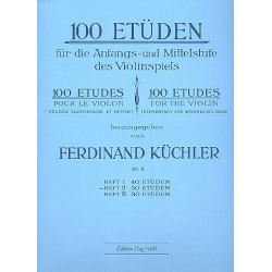 100 Etüden op 6/2 - Ferdinand Küchler