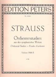 Orchesterstudien Violine Band 2 : - Richard Strauss