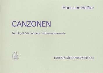 9 Canzonen : für Orgel -Hans Leo Hassler