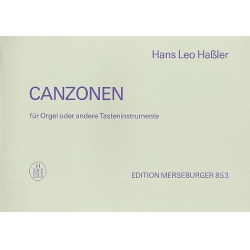 9 Canzonen : für Orgel -Hans Leo Hassler