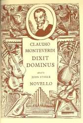Dixit Dominus : for mixed chorus and - Claudio Monteverdi