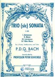 Trio (sic) Sonata : - Peter Schickele