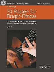 70 Etüden für Finger-Fitness (+CD +Audio Online) :