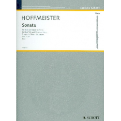 Sonate G-Dur op.21,3 : für Flöte - Franz Anton Hoffmeister