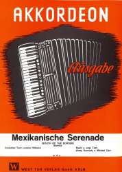 Mexikanische Serenade - South of the Border - Einzelausgabe Akkordeon - Jim Kennedy