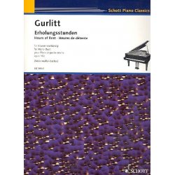 Erholungsstunden op.102 : für Klavier -Cornelius Gurlitt