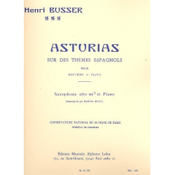 Asturias sur des themes espagnols : -Henri Büsser