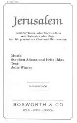 Jerusalem : für Tenor (Bariton), - Stephen Adams