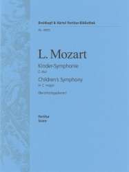Kinder-Sinfonie C-Dur : für - Leopold Mozart / Arr. Gustave Sandré