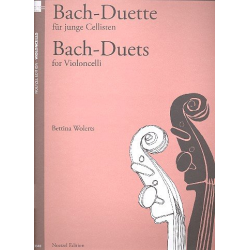 Bach-Duette für junge Cellisten -Johann Sebastian Bach / Arr.Bettina Wolerts