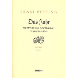 Das Jahr nach Gedichten von Josef - Ernst Pepping