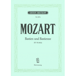 Bastien und Bastienne KV50 : - Wolfgang Amadeus Mozart / Arr. Ulrich Haverkampf