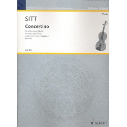 Concertino a-Moll op.93 : für - Hans Sitt