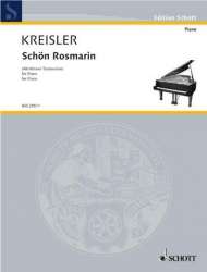 Schön Rosmarin : für Klavier - Fritz Kreisler
