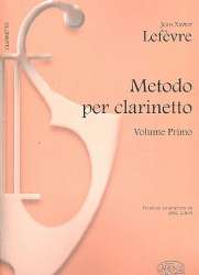 Metodo per clarinetto vol.1 - Jean Xavier Lefèvre