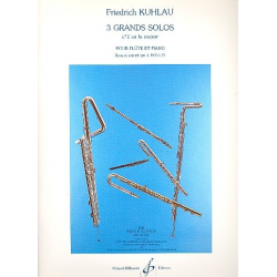 Grand solo fa majeur op.57 no.1 : - Friedrich Daniel Rudolph Kuhlau