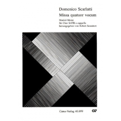 Missa quatuor vocum : für gem - Domenico Scarlatti