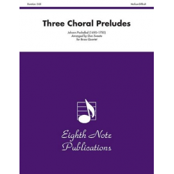 Three Choral Preludes - Johann Pachelbel
