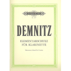 Elementarschule für Klarinette - Friedrich Demnitz