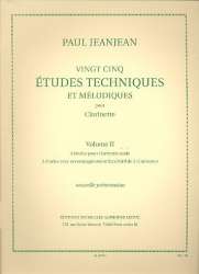 25 Études techniques et melodiques - Paul Jeanjean