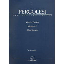 Missa Romana : - Giovanni Battista Pergolesi