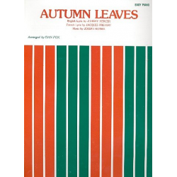 Autumn Leaves : for easy piano - Joseph Kosma
