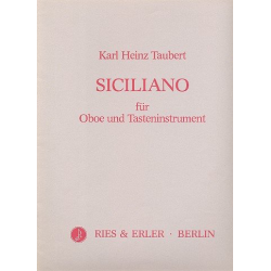 Siciliano : für Oboe und Klavier - Karl Heinz Taubert