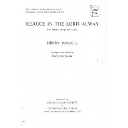 Rejoice in the Lord alway : - Henry Purcell