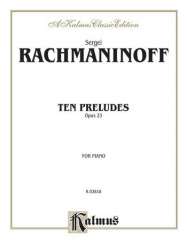 Rachmaninoff 10 Preludes Op.23 P - Sergei Rachmaninov (Rachmaninoff)