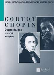 12 Etüden op.10 : für Klavier (frz) - Frédéric Chopin
