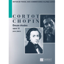 12 Etüden op.10 : für Klavier (frz) - Frédéric Chopin