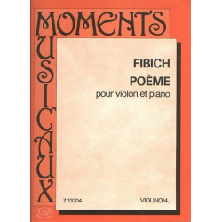 Poème pour violon et piano - Zdenek Fibich