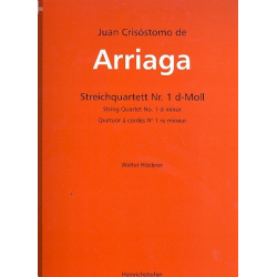 Streichquartett d-Moll - Juan Crisostomo Arriaga