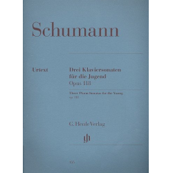 3 Klaviersonaten für die Jugend op.118 : - Robert Schumann