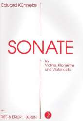 Sonate : für Violine, Klarinette - Eduard Künneke