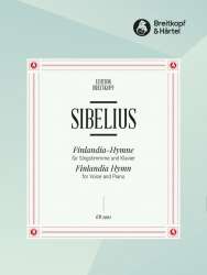 Finlandia-Hymne op.26,7 : für Gesang (mittel) - Jean Sibelius / Arr. Jussi Jalas