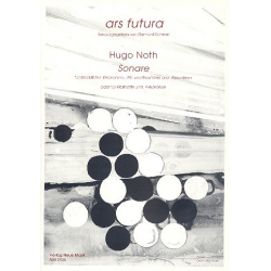 Sonare für Blockflötenensemble -Hugo Noth