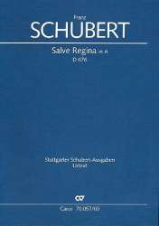 Salve regina A-Dur D676 (Klavierauszug) - Franz Schubert
