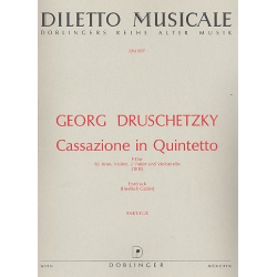 Cassazione in quintetto F-Dur : - Georg Druschetzky