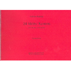 Chor-Schule Band 14 : 24 kleine - Zoltán Kodály